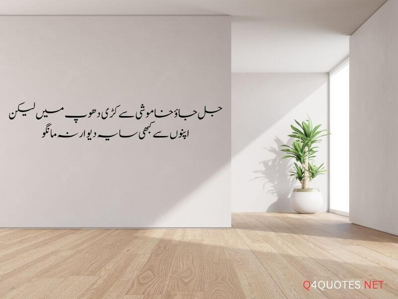 Reality Of Life Quotes In Urdu