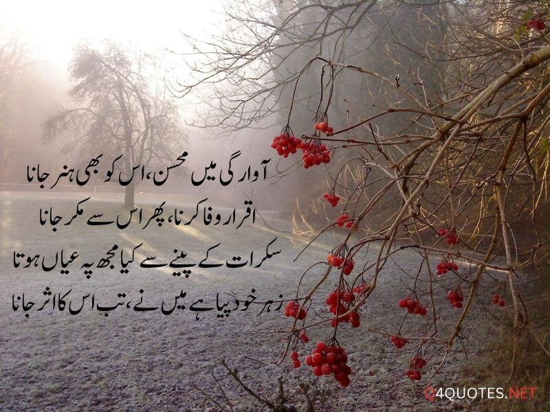 Sad Love Quotes in Urdu