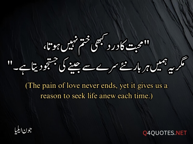 Jaun Elia Quotes in Urdu