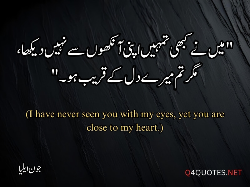 Jaun Elia Quotes in Urdu