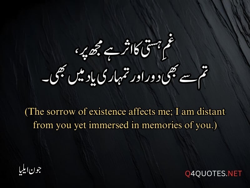 Jaun Elia Quotes in Urdu