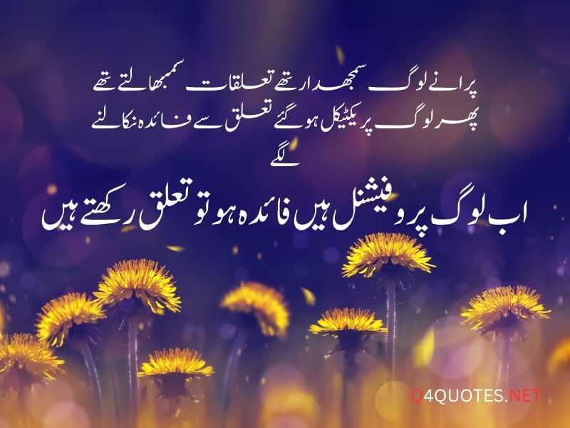 Best Life Quotes In Urdu