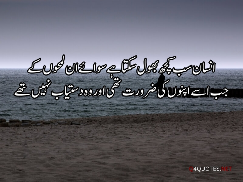 Sad Quotes In Urdu