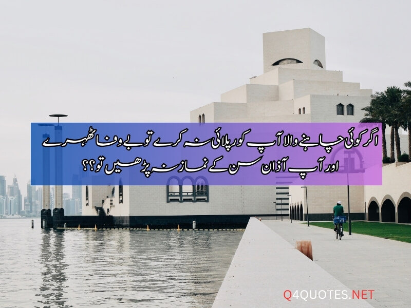 Best Islamic Quotes In Urdu
