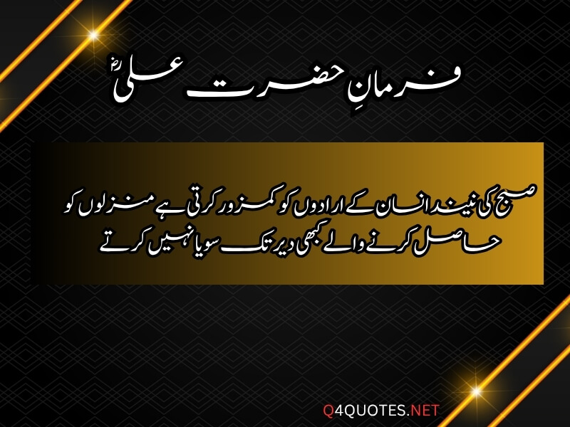 Hazrat Ali Quotes 