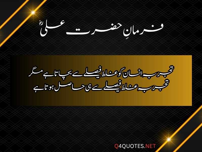 Hazrat Ali Quotes 