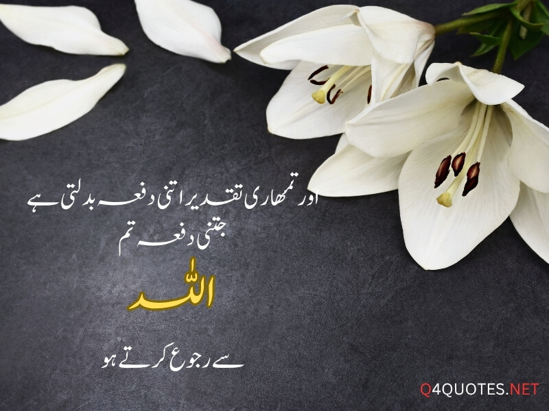 Best Islamic Quotes About Allah In Urdu 