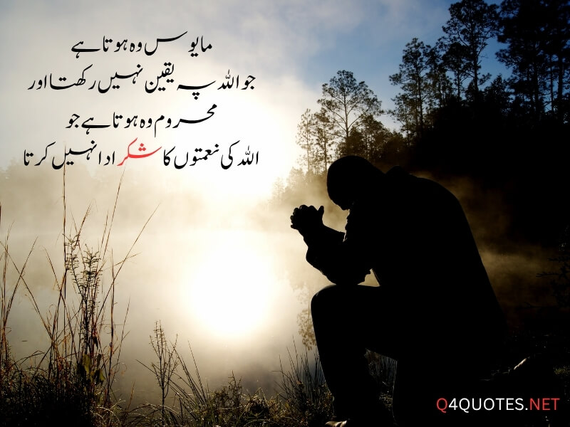Best Islamic Quotes About Allah In Urdu