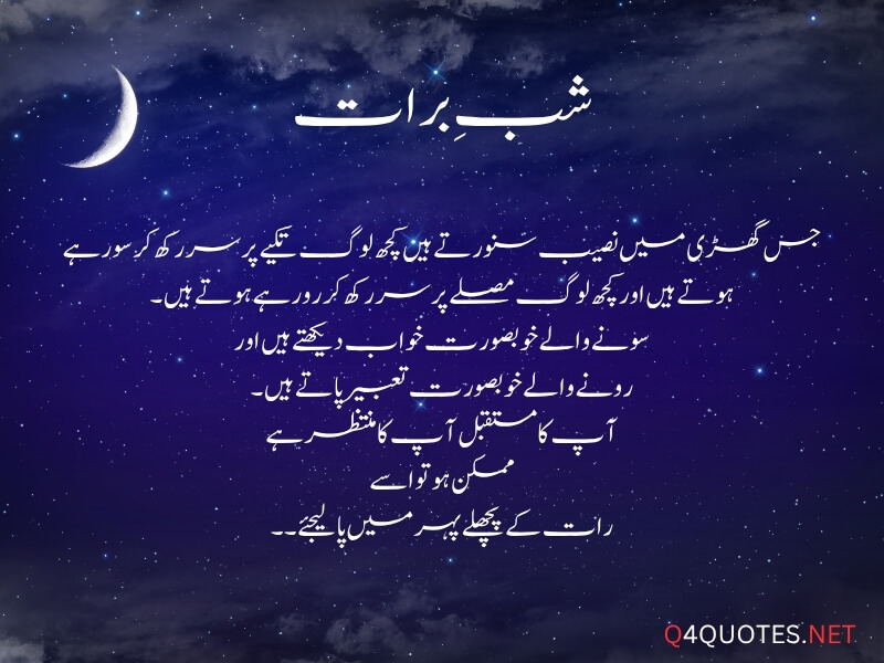 Shaban Quotes In Urdu