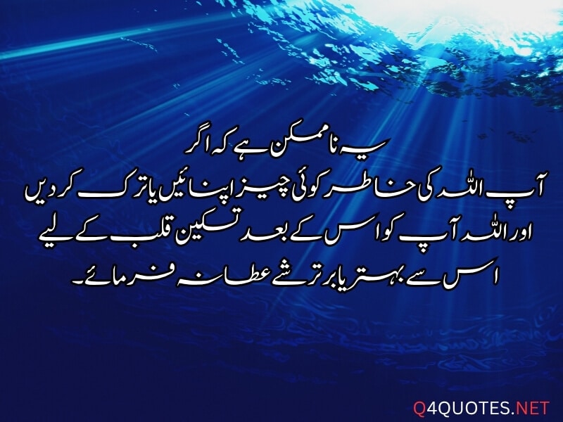 Motivational Quotes in Urdu