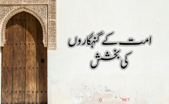 Islamic Stories امت کے گنہگاروں کی بخشش