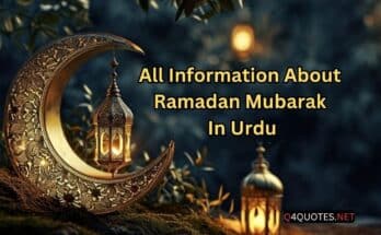 All Information About Ramadan Mubarak In Urdu