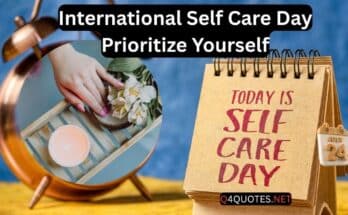 International Self Care Day